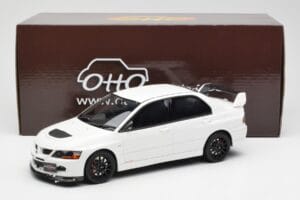 Mitsubishi Lancer Evo VIII MR FQ-400 Hvid Otto 1:18 OT777 Resin — billede 6 af 6
