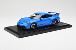 Porsche 911 992 GT3 Shark Blå Minichamps 1:18 WAP0211490M003 Resin