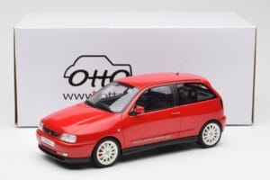 Seat Ibiza Mk2 Cupra Rød Otto 1:18 OT1092 Resin — billede 6 af 6