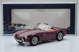 AC Cobra 289 Mørkerød Norev 1:18 182758 Metal — billede 6 af 6
