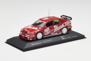 Alfa Romeo 155 V6 #11 C. Danner DTM 1995 Minichamps 1:43 430950311 Metal — billede 2 af 4
