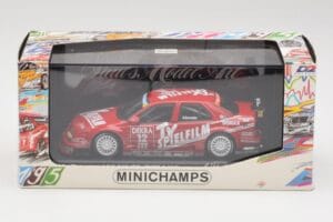 Alfa Romeo 155 V6 #12 M. Alboreto DTM 1995 Minichamps 1:43 430950312 Metal — billede 4 af 4
