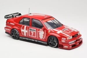 Alfa Romeo 155 V6 Ti #18 A. Nannini DTM 1993 UT Models 1:18 180930120 Metal — billede 6 af 8