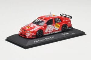 Alfa Romeo 155 V6 TI #10 Team Alfa Corse Modena DTM 1994 Minichamps 1:43 430940210 Metal — billede 2 af 4