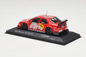 Alfa Romeo 155 V6 TI #10 Team Alfa Corse Modena DTM 1994 Minichamps 1:43 430940210 Metal — billede 3 af 4