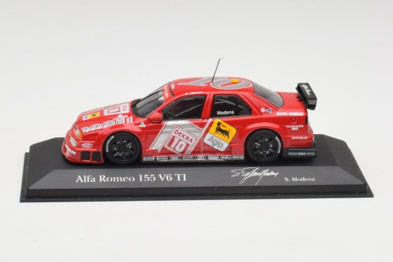 Alfa Romeo 155 V6 TI #10 Team Alfa Corse Modena DTM 1994 Minichamps 1:43 430940210 Metal