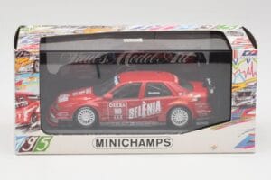 Alfa Romeo 155 V6 TI #18 Euroteam Modena DTM 1995 Minichamps 1:43 430950318 Metal — billede 4 af 4