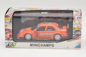 Alfa Romeo 155 V6 TI #19 Jagermeister M. Bartels DTM 1995 Minichamps 1:43 430950219 Metal — billede 4 af 4