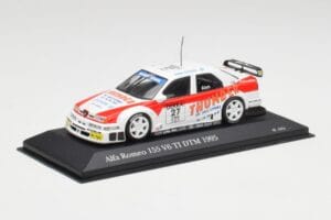Alfa Romeo 155 V6 TI #27 M. Alen Presentation DTM 1995 Minichamps 1:43 430950227 Metal — billede 2 af 4