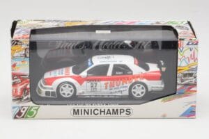 Alfa Romeo 155 V6 TI #27 M. Alen Presentation DTM 1995 Minichamps 1:43 430950227 Metal — billede 4 af 4