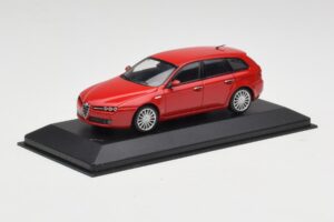 Alfa Romeo 159 Sportwagon Alfa Rød Minichamps 1:43 400120511 Metal — billede 2 af 4