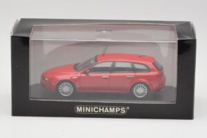 Alfa Romeo 159 Sportwagon Alfa Rød Minichamps 1:43 400120511 Metal — billede 4 af 4