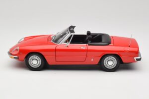 Alfa Romeo 2000 Spider Rød Minichamps 1:18 180120930 Metal — billede 4 af 8