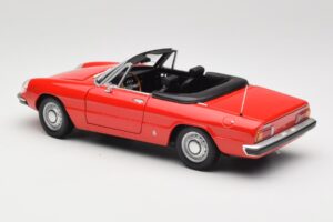 Alfa Romeo 2000 Spider Rød Minichamps 1:18 180120930 Metal — billede 7 af 8
