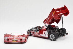 Alfa Romeo 33TT 12 #1 A. Merzario / J. Laffite 1000km Nurburgring Winner 1975 AUTOart 1:18 87505 Metal — billede 5 af 8