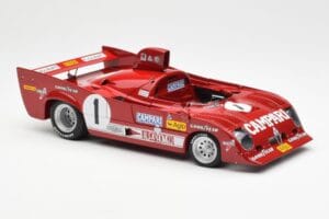 Alfa Romeo 33TT 12 #1 A. Merzario / J. Laffite 1000km Nurburgring Winner 1975 AUTOart 1:18 87505 Metal — billede 6 af 8