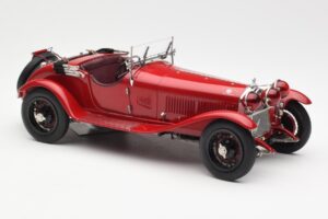 Alfa Romeo 6C 1750 GS Spider Bordeaux Rød CMC 1:18 M-138 Metal — billede 4 af 6