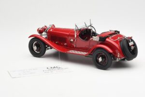 Alfa Romeo 6C 1750 GS Spider Bordeaux Rød CMC 1:18 M-138 Metal — billede 5 af 6