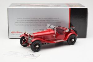 Alfa Romeo 6C 1750 GS Spider Bordeaux Rød CMC 1:18 M-138 Metal — billede 6 af 6