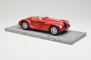 Alfa Romeo 6C 2500 SS Corsa Spider Rød Minichamps 1:18 107120230 Resin — billede 4 af 6