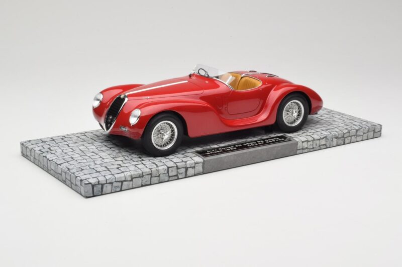 Alfa Romeo 6C 2500 SS Corsa Spider Rød Minichamps 1:18 107120230 Resin