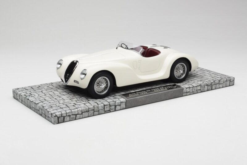 Alfa Romeo 6C 2500 SS Corsa Spider Hvid Minichamps 1:18 107120232 Resin