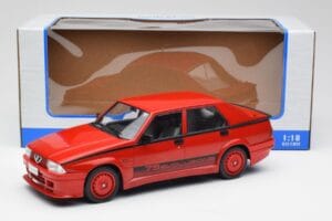 Alfa Romeo 75 Turbo Evoluzione Rød MCG 1:18 MCG18428 Metal — billede 6 af 6