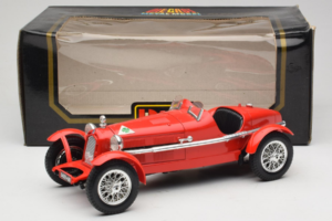 Alfa Romeo 8C 2300 Monza Rød Bburago 1:18 3014 Metal — billede 6 af 6