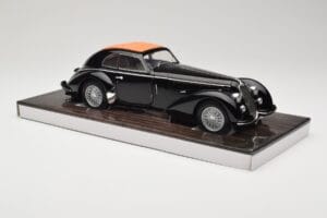 Alfa Romeo 8C 2900B Lungo Sort Minichamps 1:18 100120421 Metal — billede 6 af 8