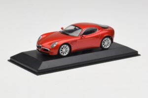 Alfa Romeo 8C Competizione Alfa Rød Minichamps 1:43 403120523 Metal — billede 2 af 4