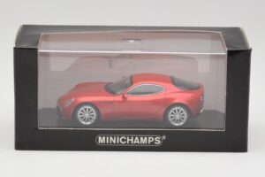Alfa Romeo 8C Competizione Alfa Rød Minichamps 1:43 403120523 Metal — billede 4 af 4