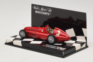Alfa Romeo 159 Alfetta #3 C. Sanesi 6th Place British GP 1951 Minichamps 1:43 400511203 Metal — billede 3 af 5