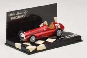 Alfa Romeo 159 Alfetta #78 P. Pietsch German GP 1951 Minichamps 1:43 400511278 Metal — billede 2 af 5