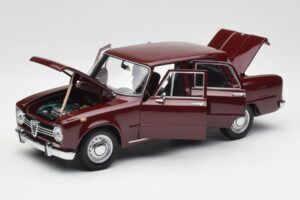 Alfa Romeo Giulia 1300 Mørkerød Minichamps 1:18 180120906 Metal — billede 2 af 8