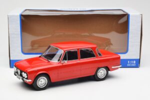 Alfa Romeo Giulia Nuova Super Rød MCG 1:18 MCG18145 Metal — billede 6 af 6
