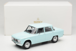Alfa Romeo Giulia TI 105 Sky Blue Norev 1:18 187974 Metal — billede 7 af 7