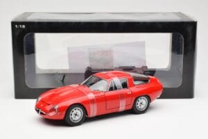 Alfa Romeo Giulia TZ Rød AUTOart 1:18 70196 Metal — billede 6 af 6