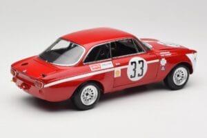 Alfa Romeo GTA 1300 Junior #33 T. Hezemans / G. van Lennep Hezemans Jarama 1972 Minichamps 1:18 100721233 Metal — billede 3 af 8