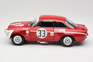Alfa Romeo GTA 1300 Junior #33 T. Hezemans / G. van Lennep Hezemans Jarama 1972 Minichamps 1:18 100721233 Metal — billede 4 af 8