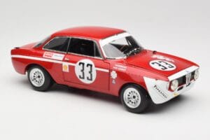 Alfa Romeo GTA 1300 Junior #33 T. Hezemans / G. van Lennep Hezemans Jarama 1972 Minichamps 1:18 100721233 Metal — billede 6 af 8