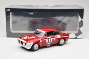 Alfa Romeo GTA 1300 Junior #33 T. Hezemans / G. van Lennep Division 1 Winners 4 Hours of Jarama 1972 Minichamps 1:18 15572123 — billede 6 af 6