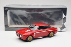 Alfa Romeo GTA 1300 Junior Rød Minichamps 1:18 155120020 Metal — billede 6 af 6