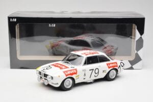 Alfa Romeo GTA 1300 #79 H. Rubens / C. Van Ryn 24 Hours of Spa 1971 Minichamps 1:18 155711279 Metal — billede 6 af 6