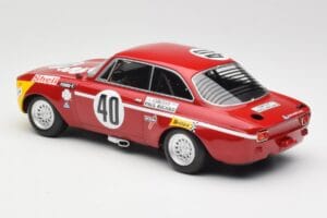 Alfa Romeo GTA 1300 #83 Autodelta C. Facetti / S. Truci 24 Hours of Spa 1972 Minichamps 1:18 155722283 Metal — billede 5 af 6