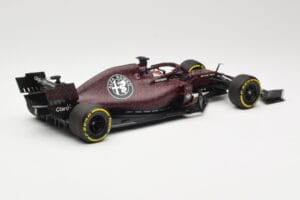 Alfa Romeo Racing C38 #7 K. Raikkonen Valentine's Day Livery Shakedown Fiorano 14th February 2019 Minichamps 1:18 110199907 M — billede 2 af 6