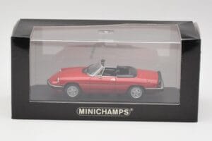 Alfa Romeo Spider 2000 Alfa Rød Minichamps 1:43 436120760 Metal — billede 4 af 4
