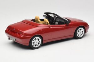 Alfa Romeo Spider 916 Proteo Red Metallic Norev 1:18 187854 Metal — billede 2 af 6