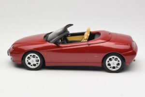 Alfa Romeo Spider 916 Proteo Red Metallic Norev 1:18 187854 Metal — billede 3 af 6