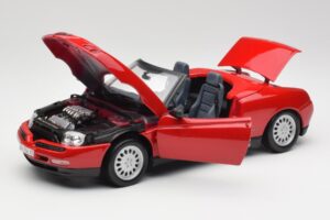Alfa Romeo Spider 916 Alfa Rød Maisto 1:18 50278 Metal — billede 2 af 8