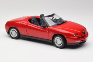Alfa Romeo Spider 916 Alfa Rød Maisto 1:18 50278 Metal — billede 6 af 8